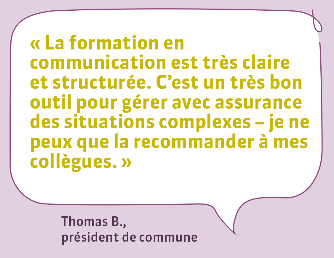 Témoignage président de commune